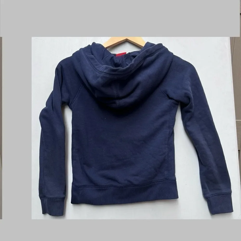 Nike Girls' RALLY FUNNEL Hoodie Navy Size Small